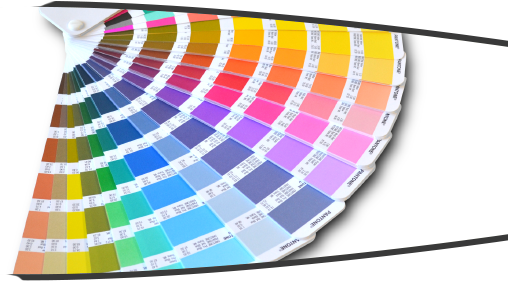 NextShirt uses Pantone books to get your desired screen printing colors